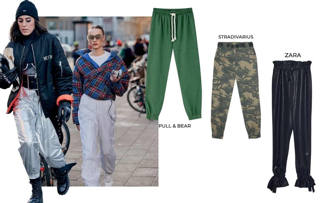 trang phục phối cùng quần ống bó cách phối đồ với quần jogger cho năm mới