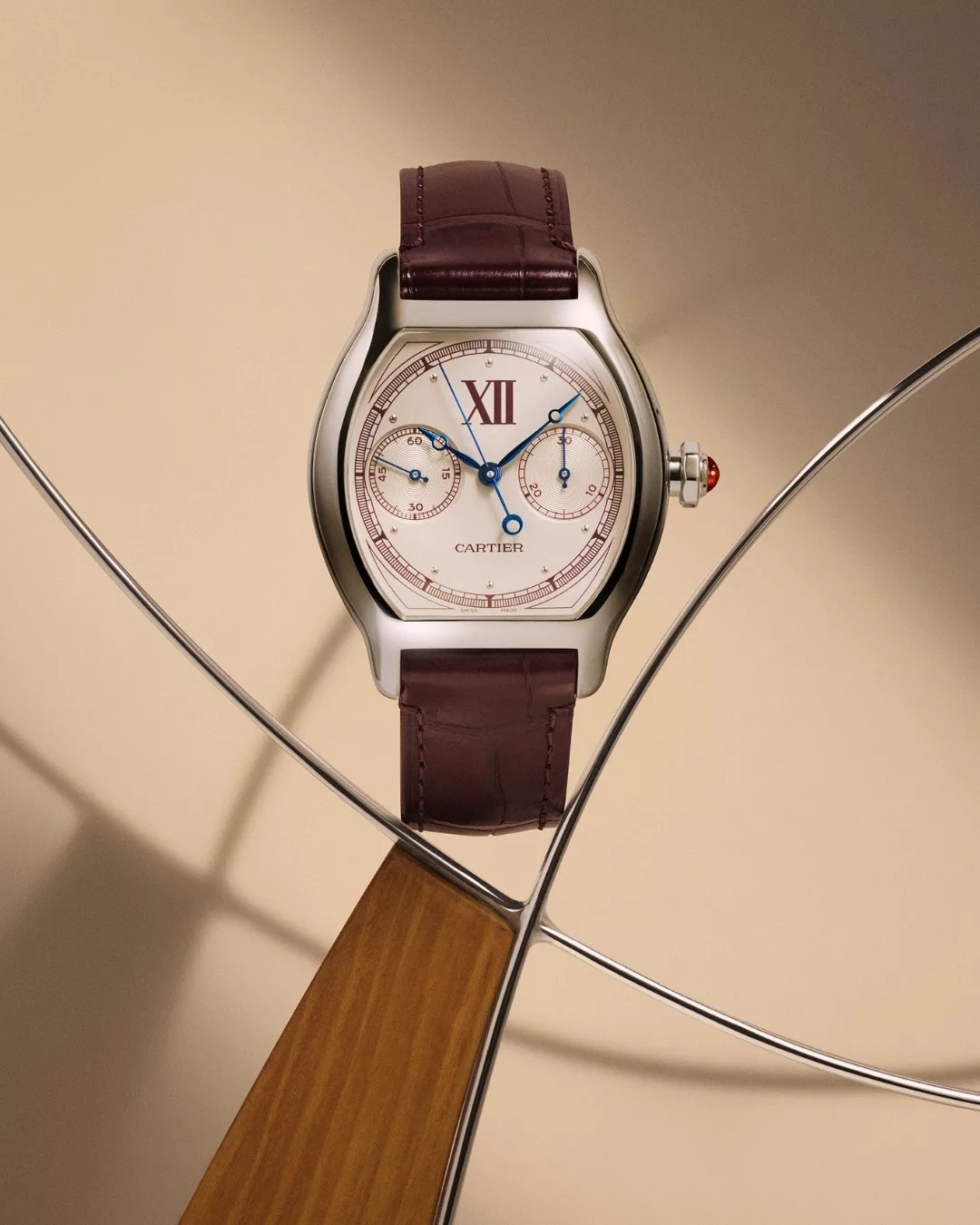 Tortue Chronographe Monopoussoir