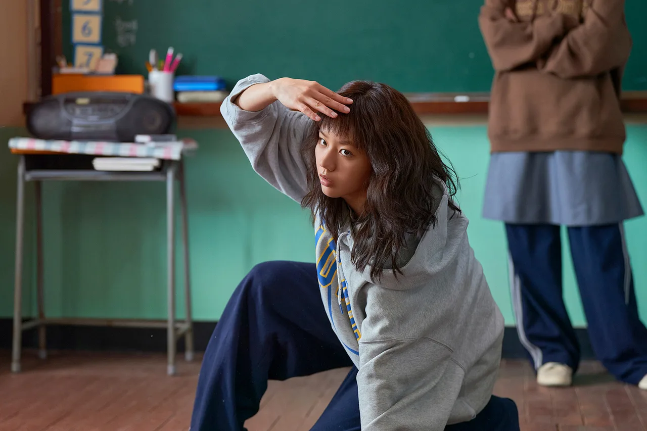 lee hyeri nhảy trong vũ điệu chiến thắng