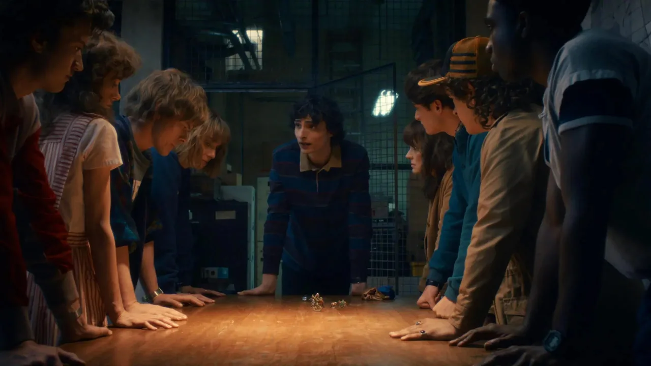 Kịch bản phim stranger things 5 vẫn giữ được cấu trúc tuyến tính truyền thống. (Ảnh: Netflix)