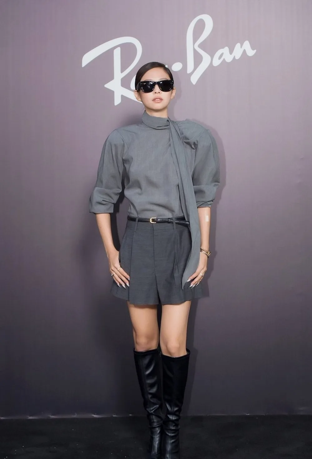 Jennie Kim tại sự kiện khai trương cửa hàng Ray-ban Hàn Quốc
