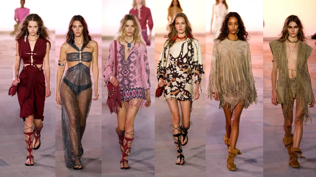 Các thiết kế boho chic của Isabel marant