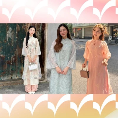 5 biến tấu áo dài cách tân làm mới phong cách mùa Tết