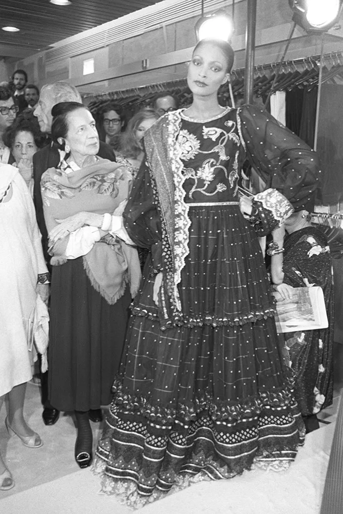 Couture gown vào những năm 1970