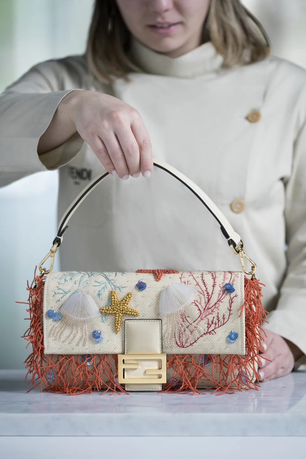 hoạ tiết túi xách BST Fendi Summer 2025