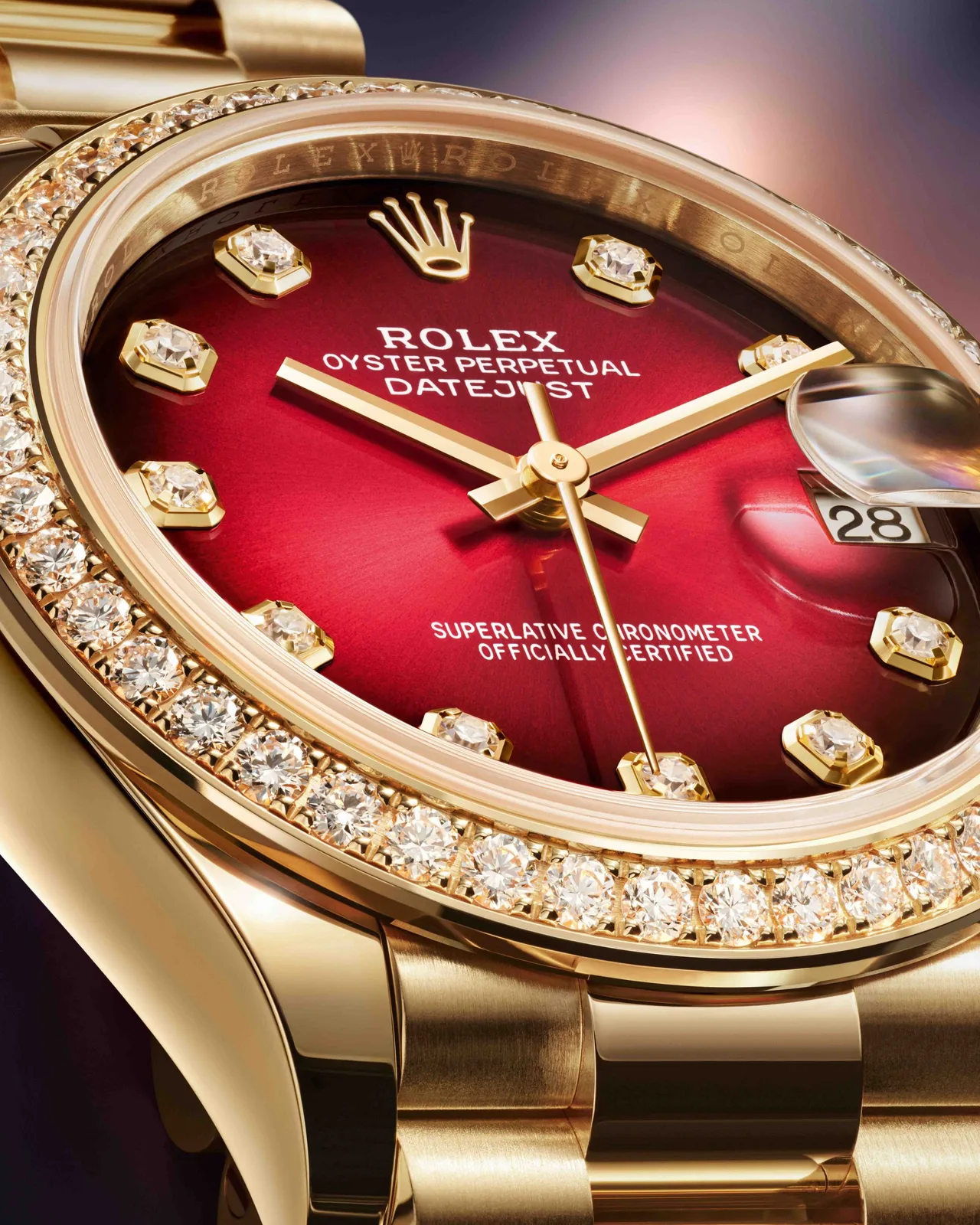 Đồng hồ Rolex Oyster Perpetual Datejust 31 mặt số ombre
