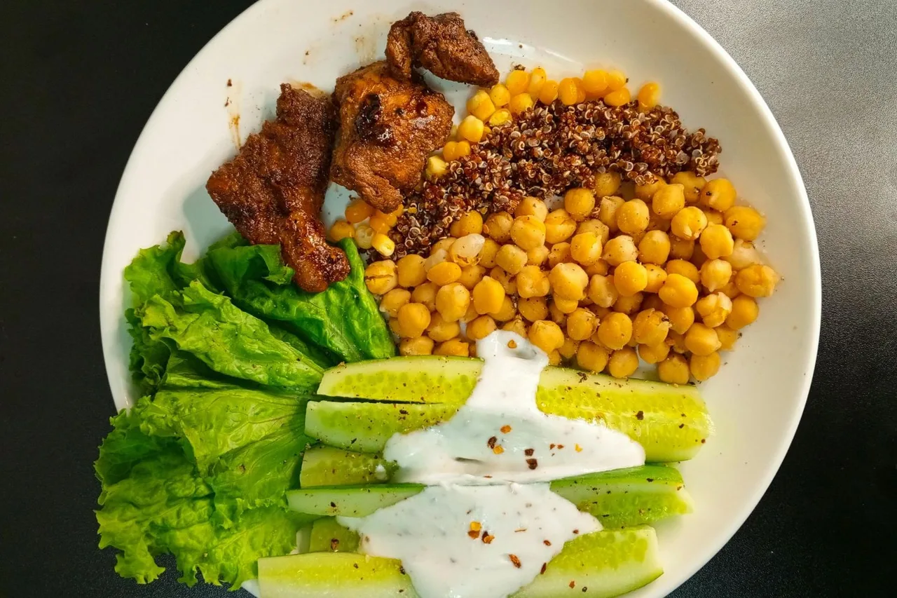 Chế độ ăn truyền thống cân bằng.