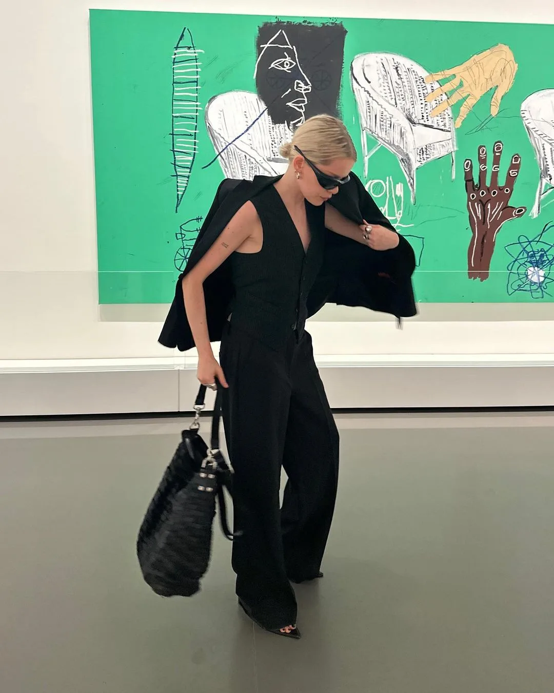 klaudia.paris diện ghi lê đen