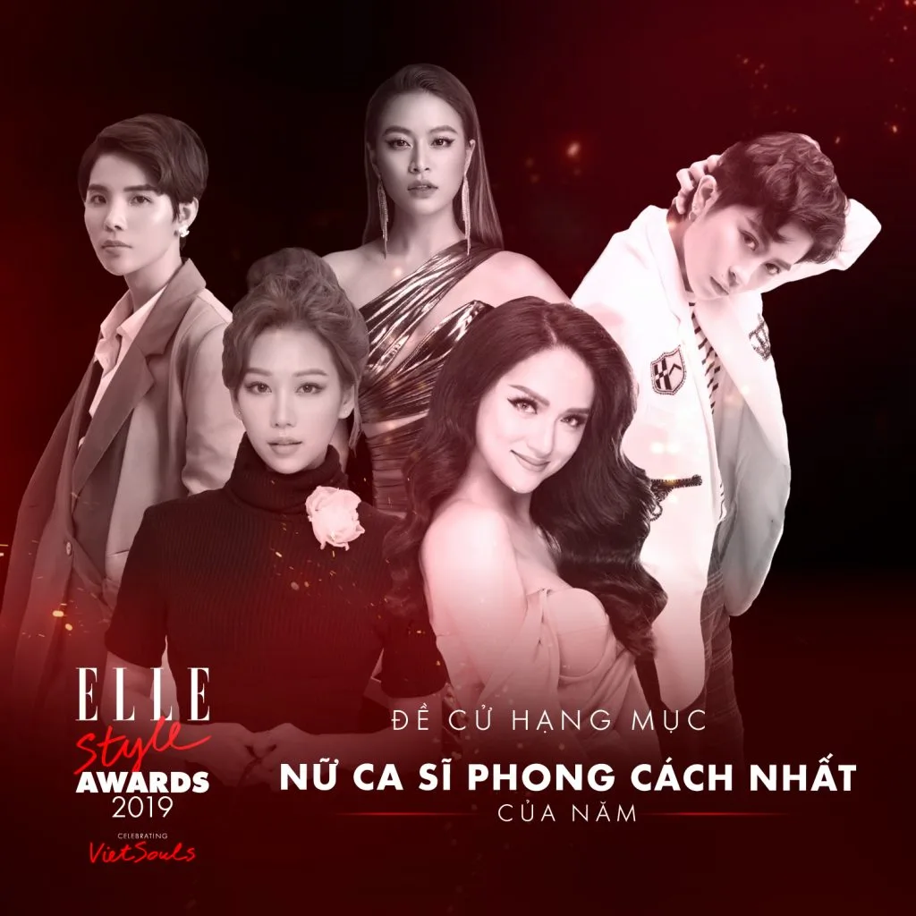 ELLE STYLE AWARDS 2019 - Hạng mục nữ ca sĩ