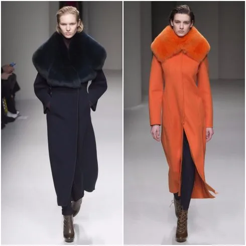 Những chiếc áo khoác cổ lông sang trọng của Salvatore Ferragamo