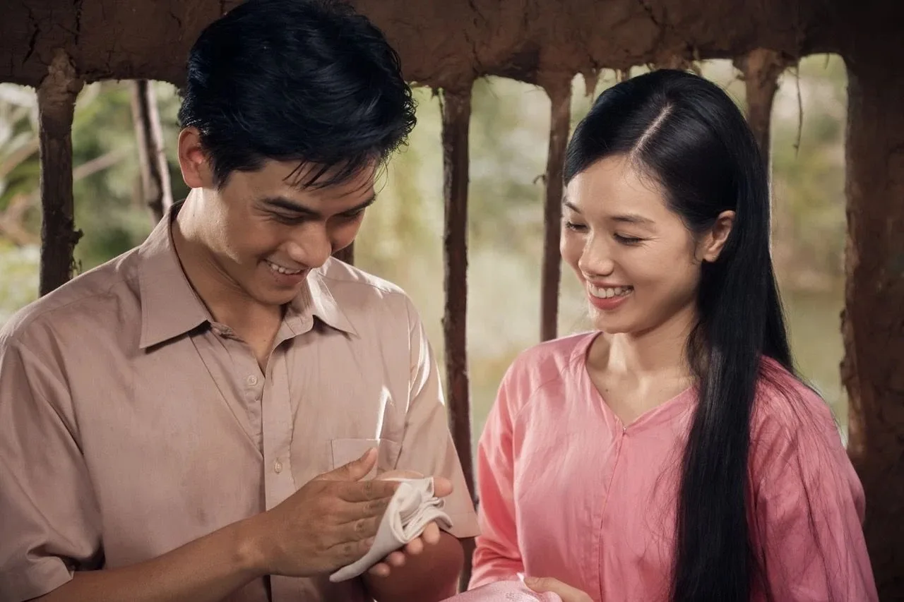 Trâm Anh và Võ Điền Gia Huy vào vai đôi lứa yêu nhau trong "Ai thương ai mến".