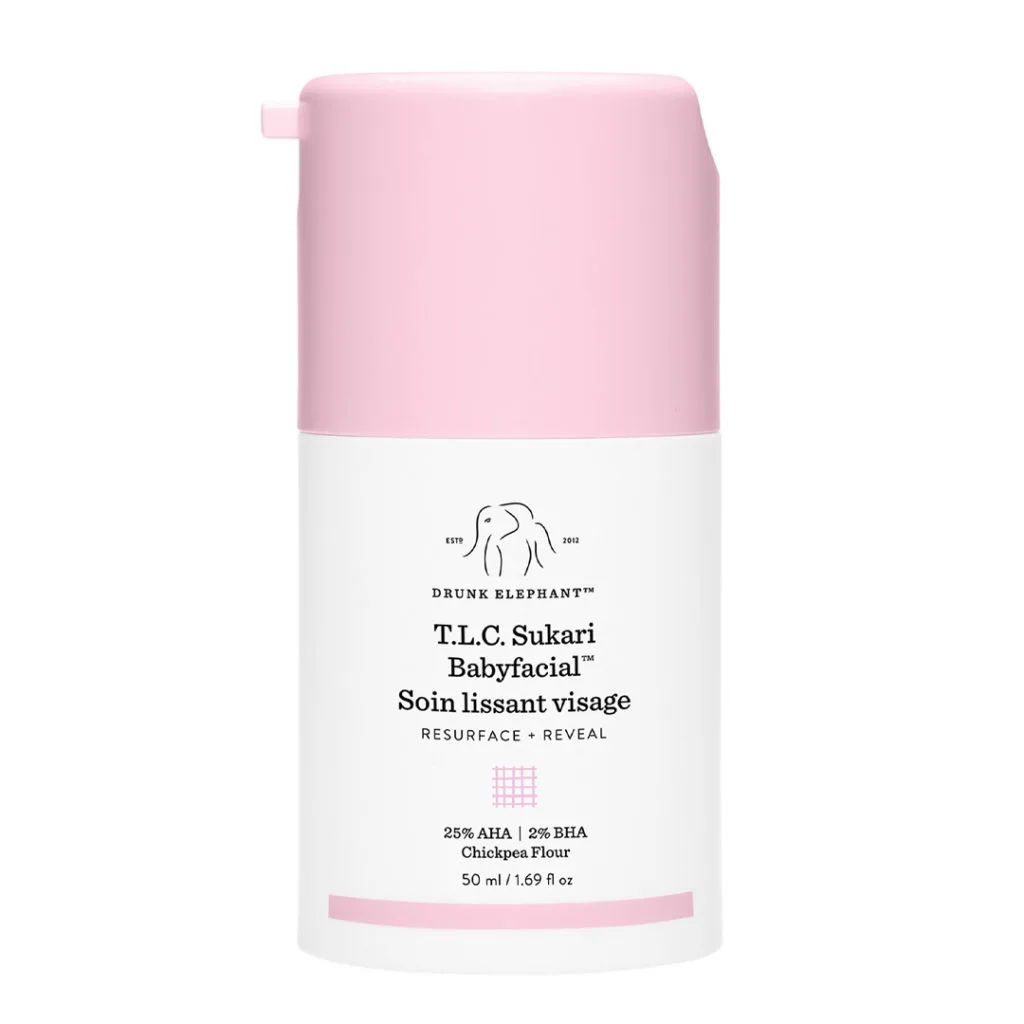 Sản phẩm peel da Drunk Elephant Sukari Babyfacial AHA BHA Sản phẩm peel da Drunk Elephant Sukari Babyfacial AHA BHA