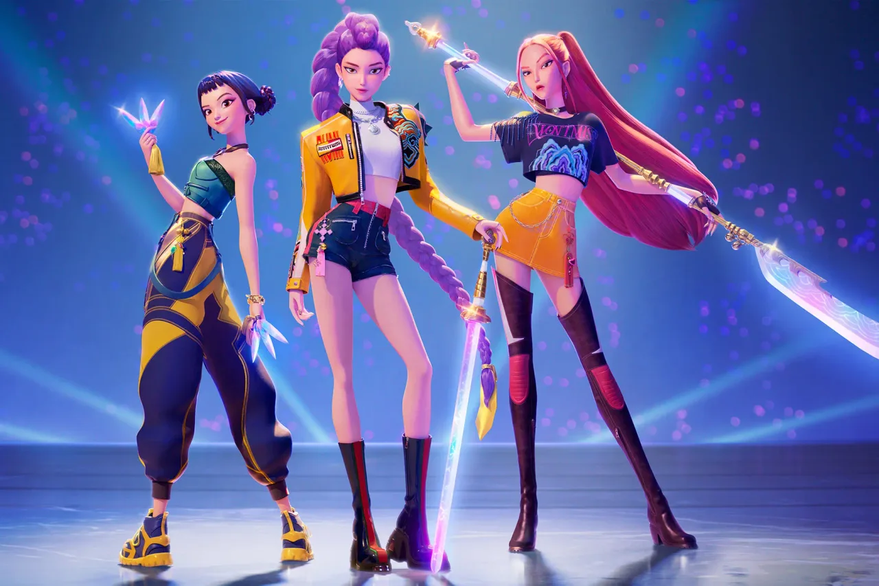KPop Demon Hunters là một bộ phim hoạt hình ca nhạc giả tưởng nổi tiếng trên Netflix, xoay quanh nhóm nhạc nữ K-pop ảo HUNTR/X.
