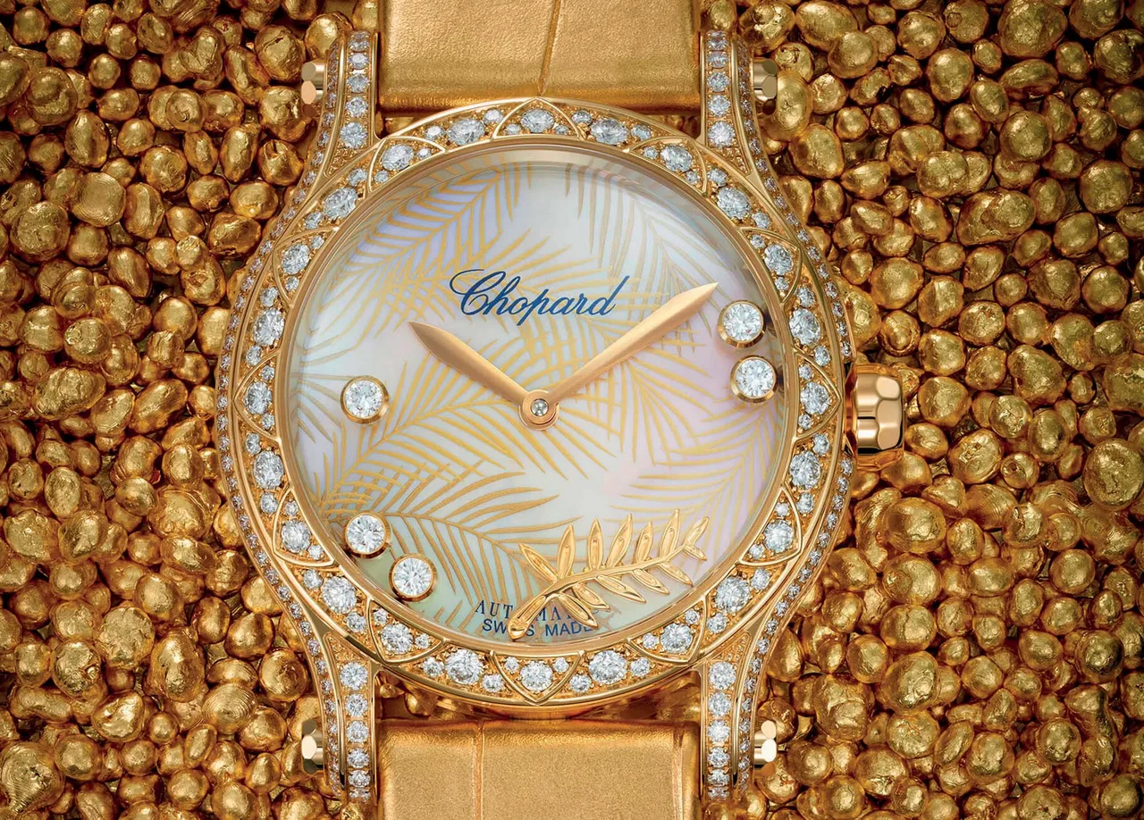 thời trang trang sức sử dụng nguyên liệu tự nhiên thời trang bền vững - trang sức chopard sử dụng nguyên liệu tự nhiên
