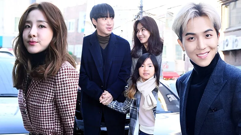 sandara park, tablo, mino đi đám cưới taeyang