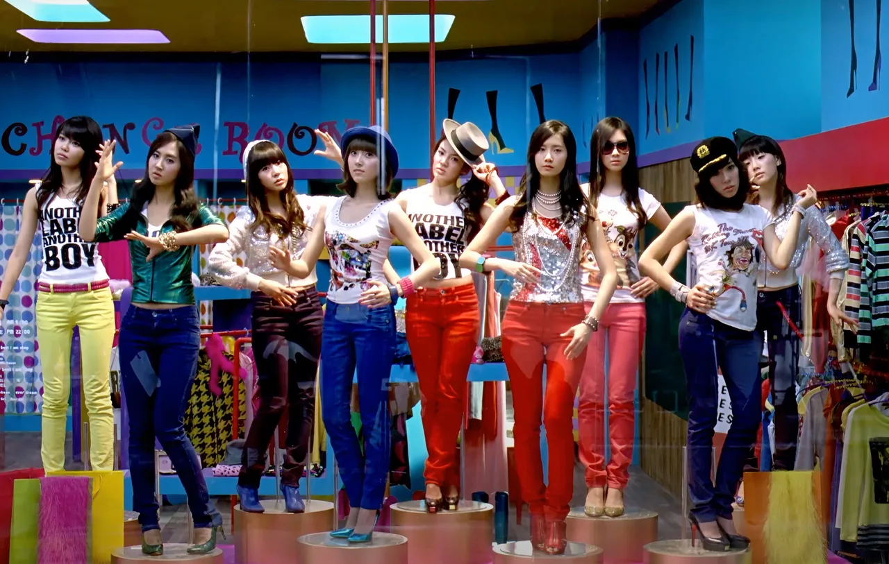 phong cách thời trang của SNSD thời Gee