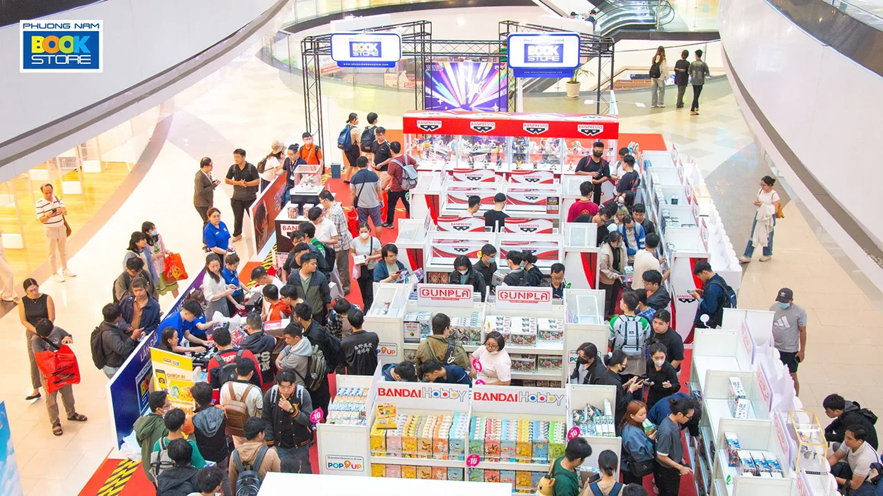 Nhiều ưu đãi đang chờ đón khách hàng tại Bandai Namco Asia Pop Up