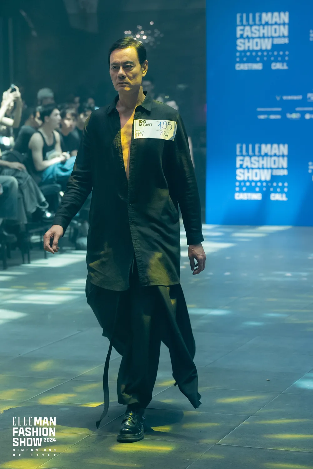 elle man fashion show mẫu nam