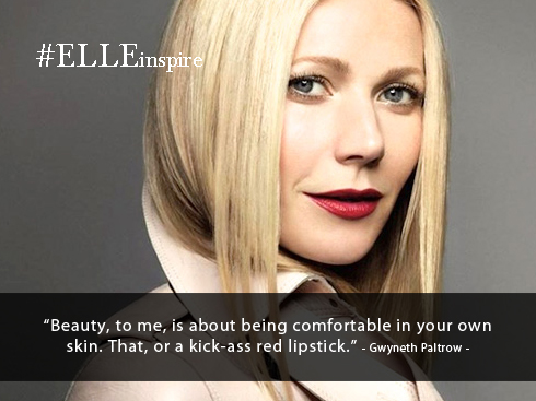 Những câu nói hay về son môi tốt - Gwyneth Paltrow Những câu nói hay về son môi tốt - Gwyneth Paltrow