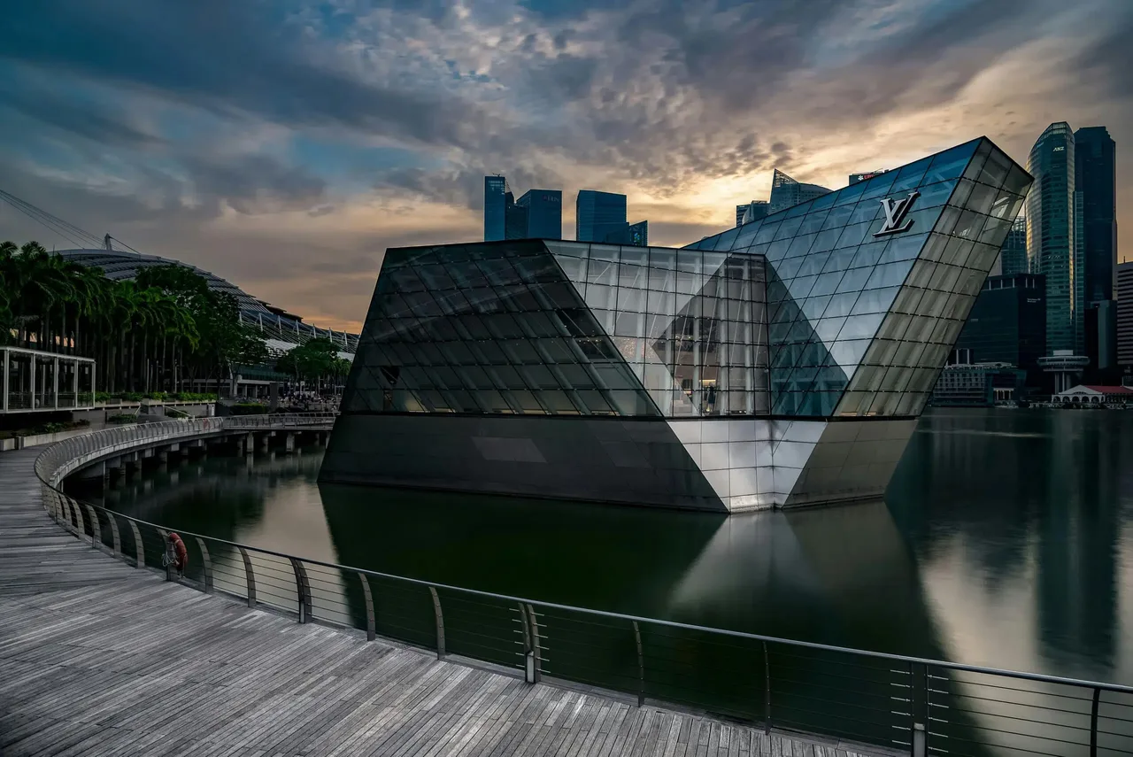 thiết kế Louis Vuitton tại Marina Bay, Singapore