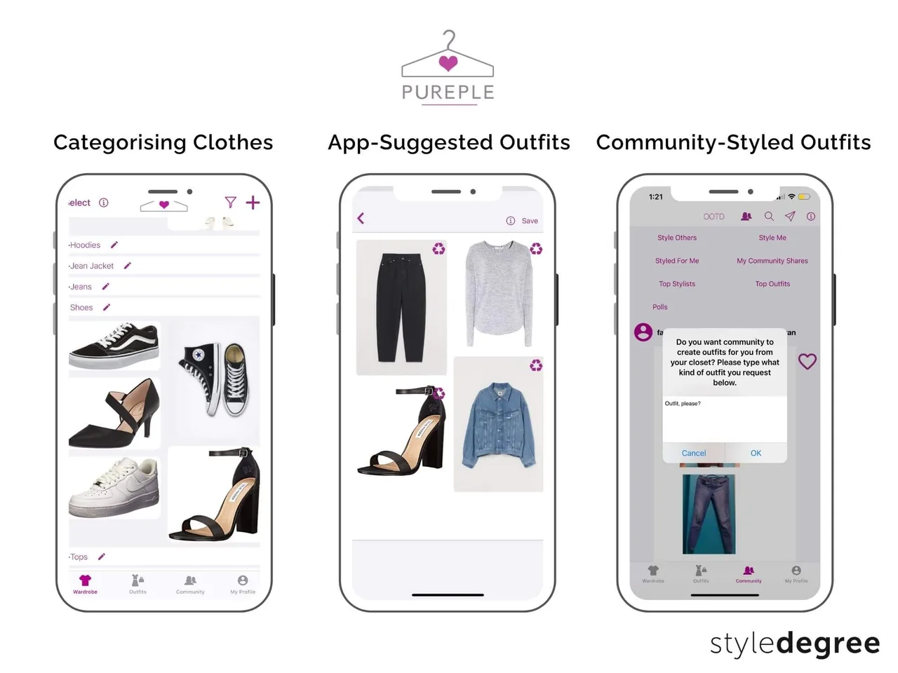 app phối đồ pureple