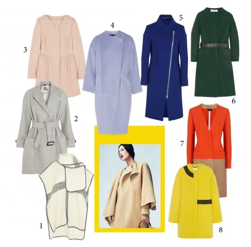 1.Chlóe 2.Burberry London 3.Red Valentino 4.Maje 5.Roland Mouret 6.Nina Ricci 7.Fendi 8.Kenzo