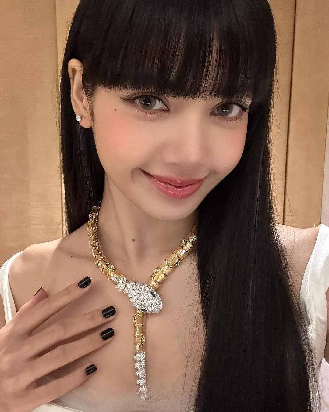 Lisa vòng cổ rắn Bulgari