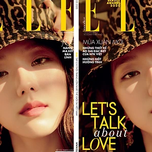 Tạp chí Phái đẹp ELLE gương mặt trang bìa Jisoo