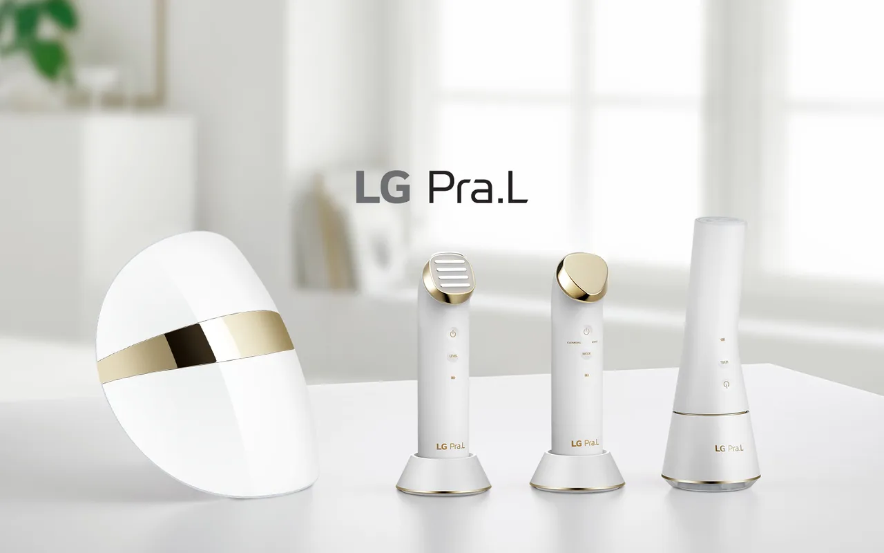 bộ sản phẩm LG Pra.L đầy đủ
