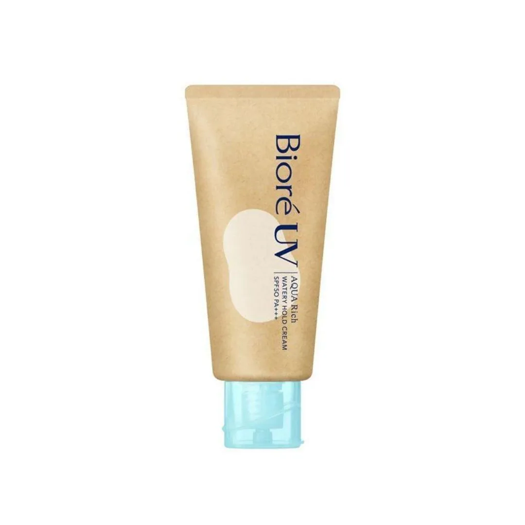 mỹ phẩm nội địa Nhật Bioré UV Aqua Rich Watery Hold Cream Mineral Sunscreen SPF50