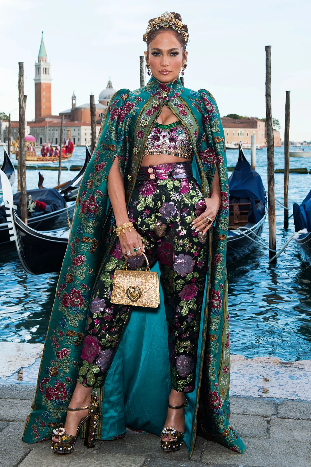 Jennifer Lopez tại Alta Moda Venezia 2021