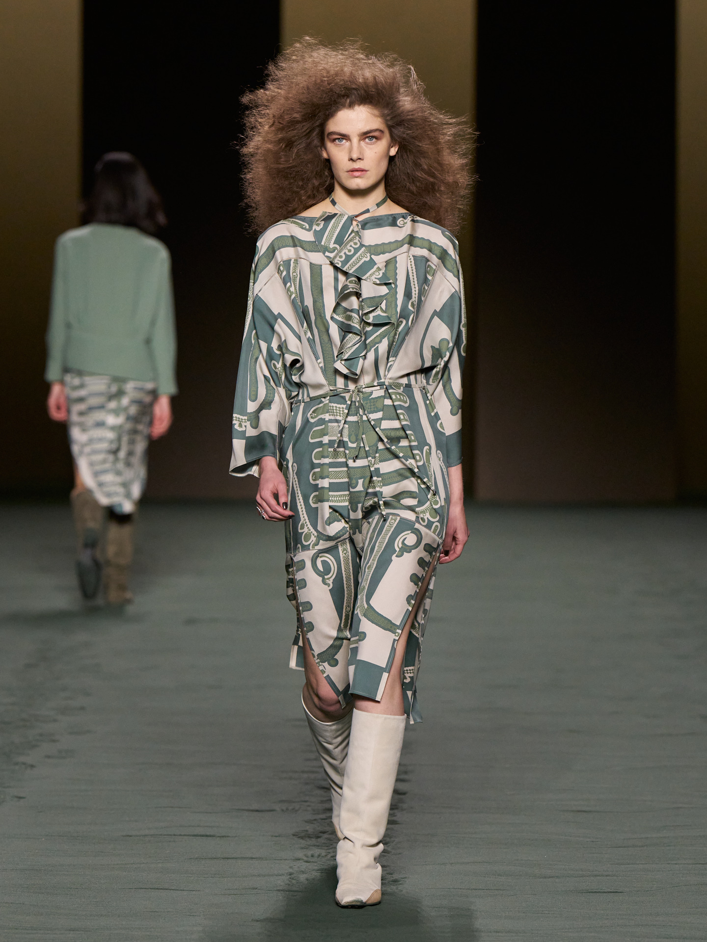 Hermès Thu Đông 2022 look 27