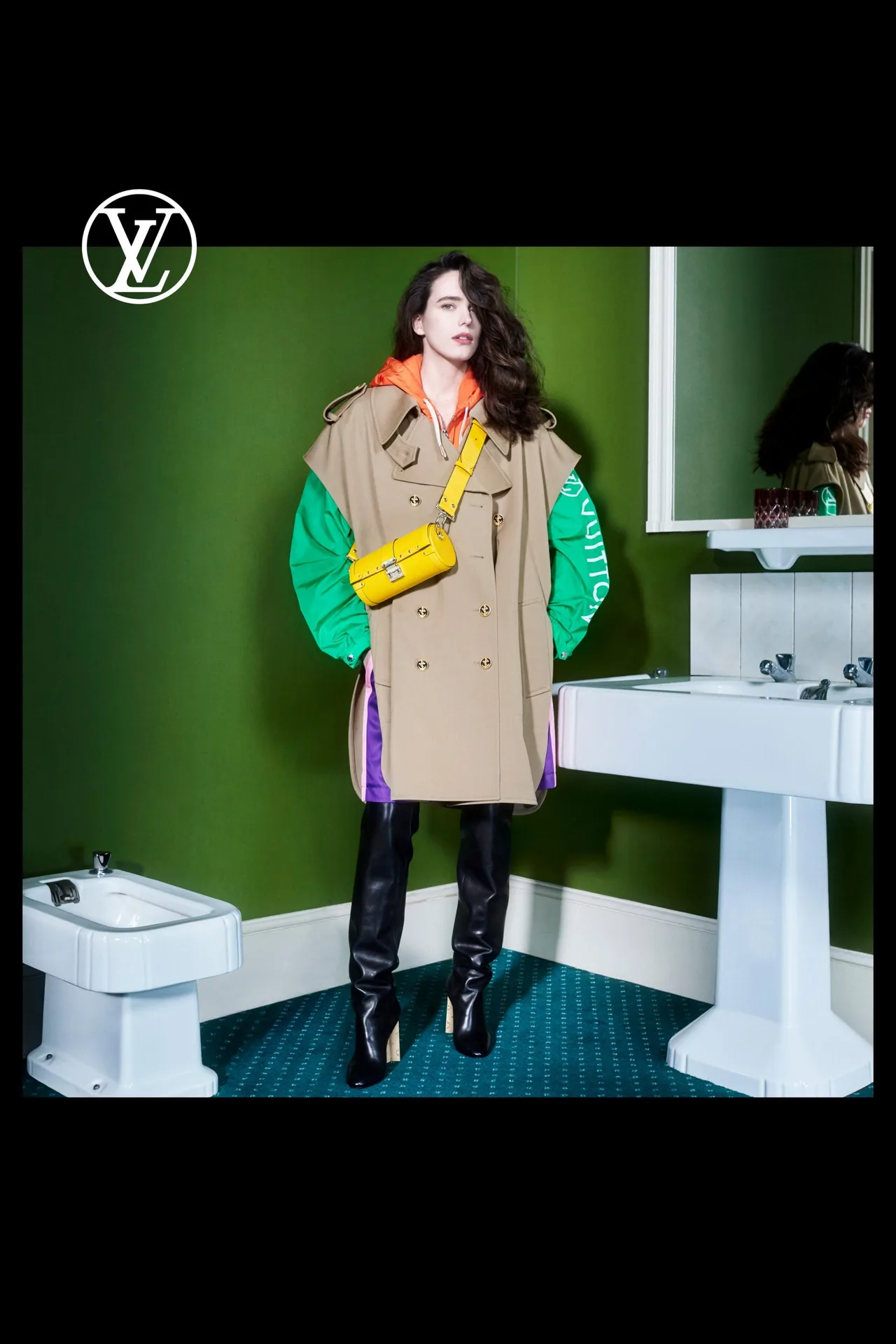 LV Pre Fall look 9 Stacy Martin