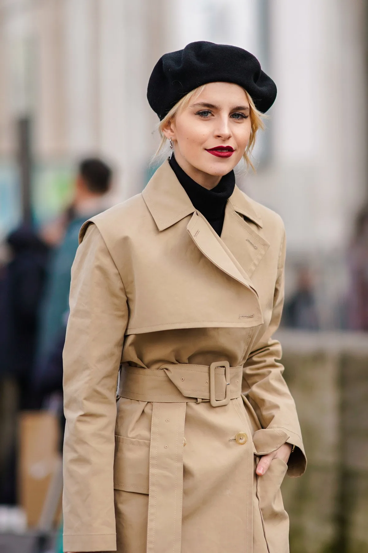 Mũ beret bí quyết mặc đẹp