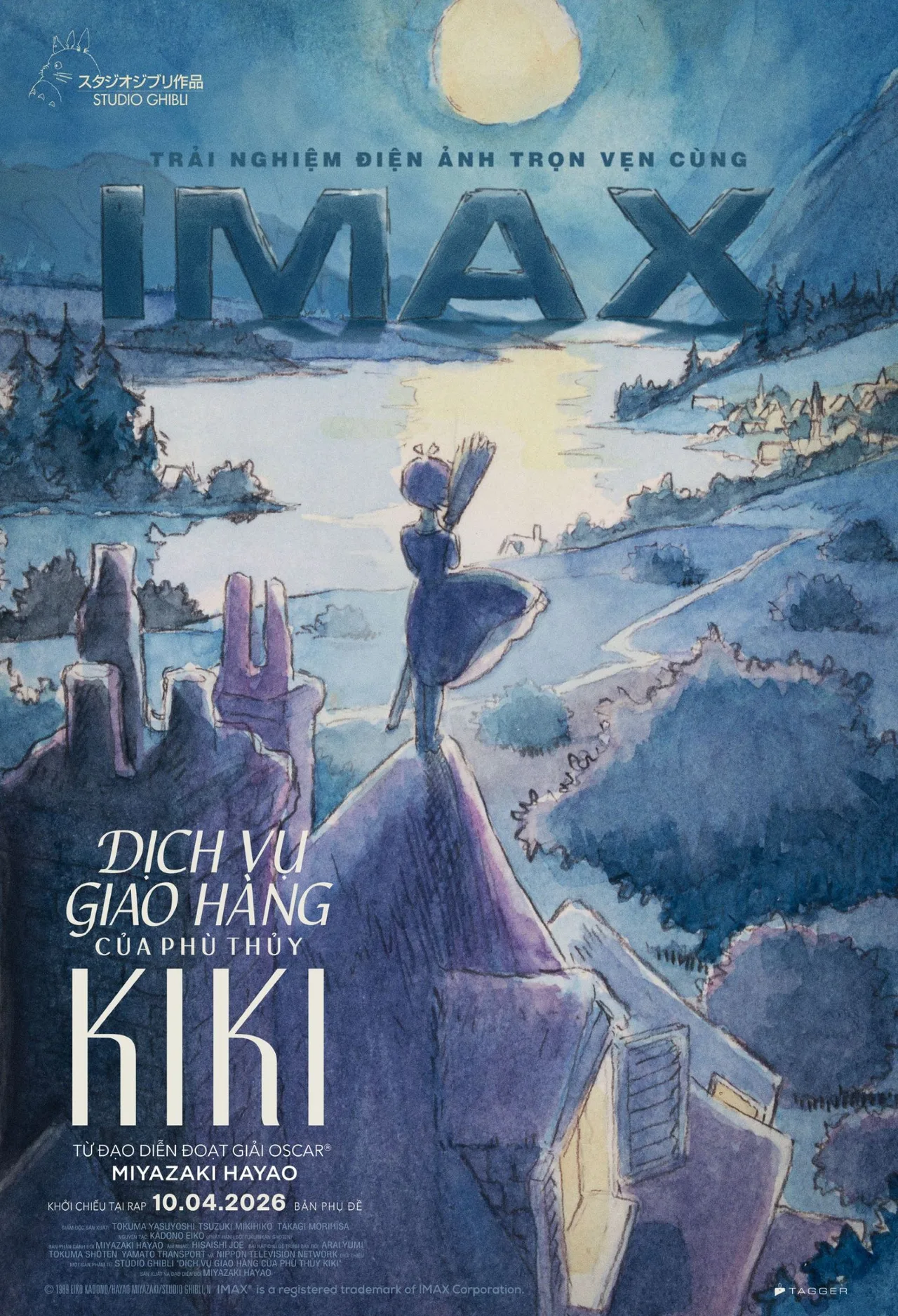 Dịch Vụ Giao Hàng Của Phù Thủy Kiki là một bộ phim hoạt hình kinh điển của Nhật Bản