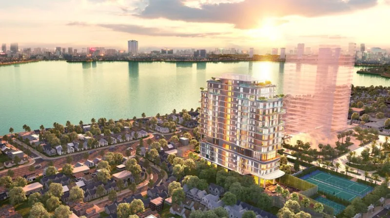bất động sản ven hồ Tây