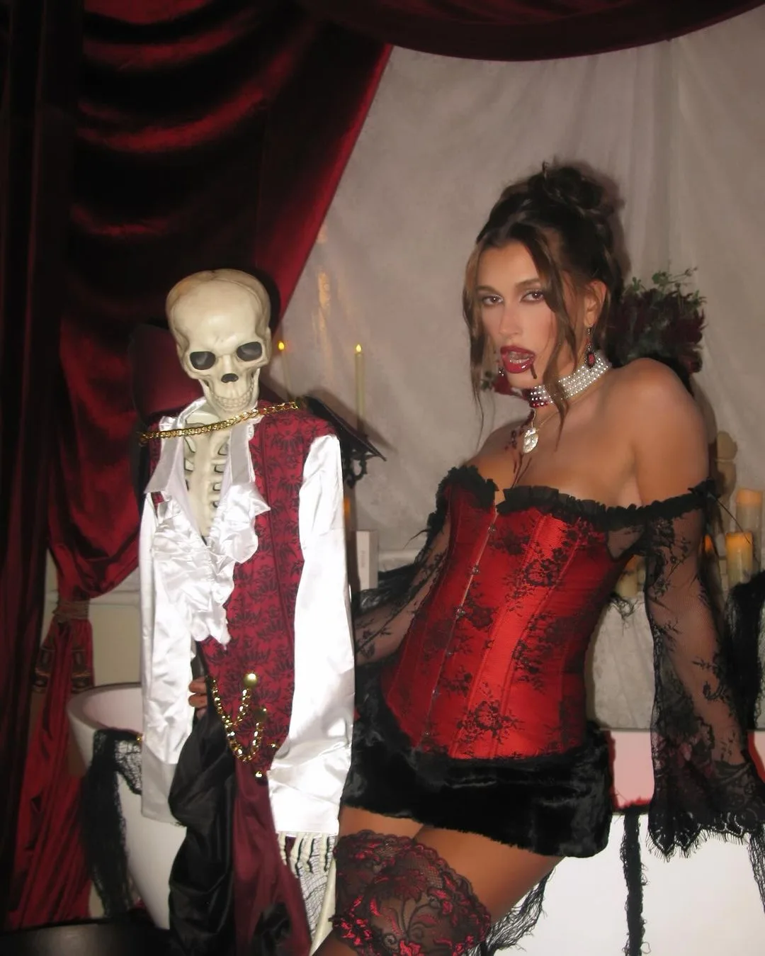 hailey bieber halloween 2023