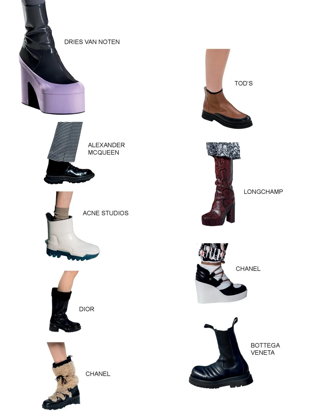 phụ kiện 7 xu hướng phụ kiện statments boots