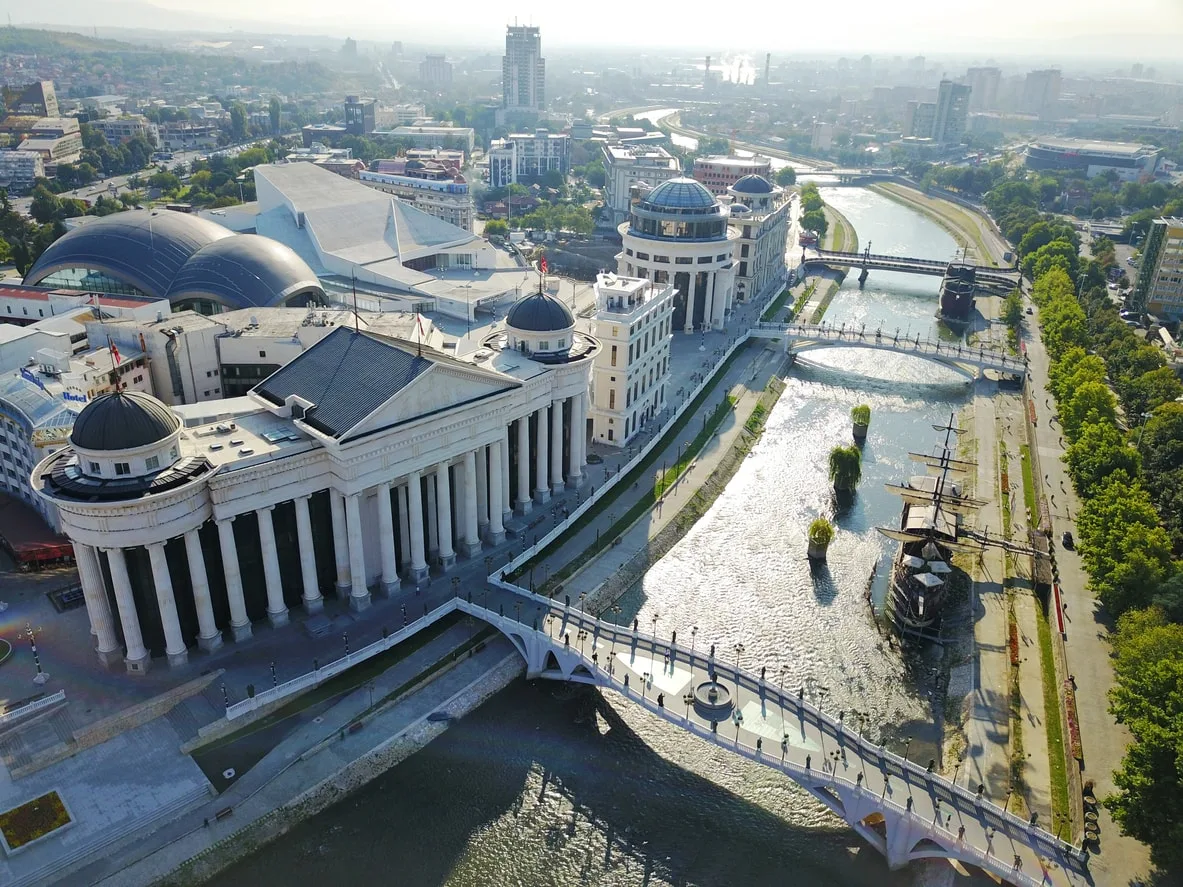 skopje thành phố cộng hòa bắc macedonia