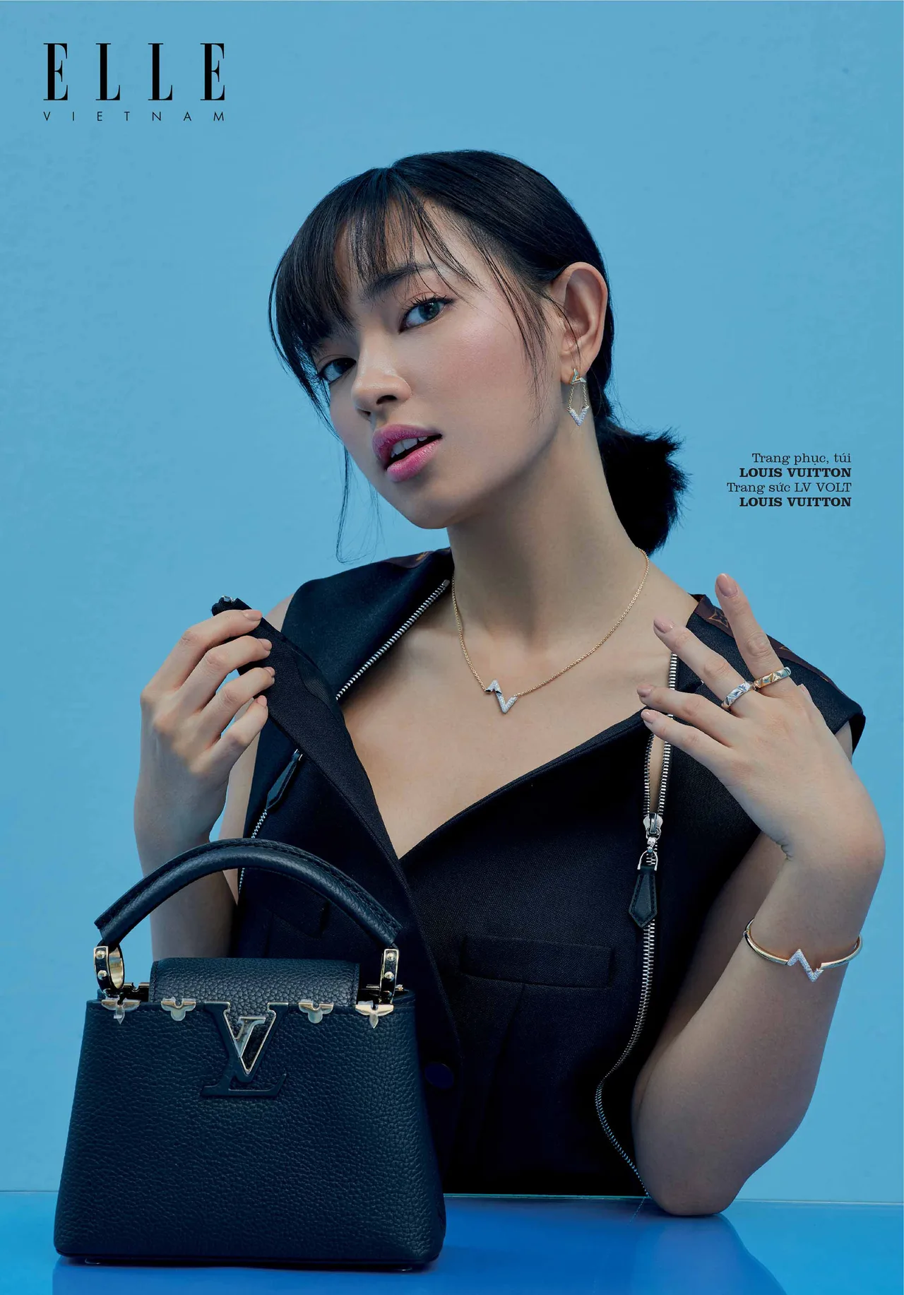 Châu Bùi xuất hiện ảnh bìa của ELLE Châu Bùi xuất hiện ảnh bìa của ELLE