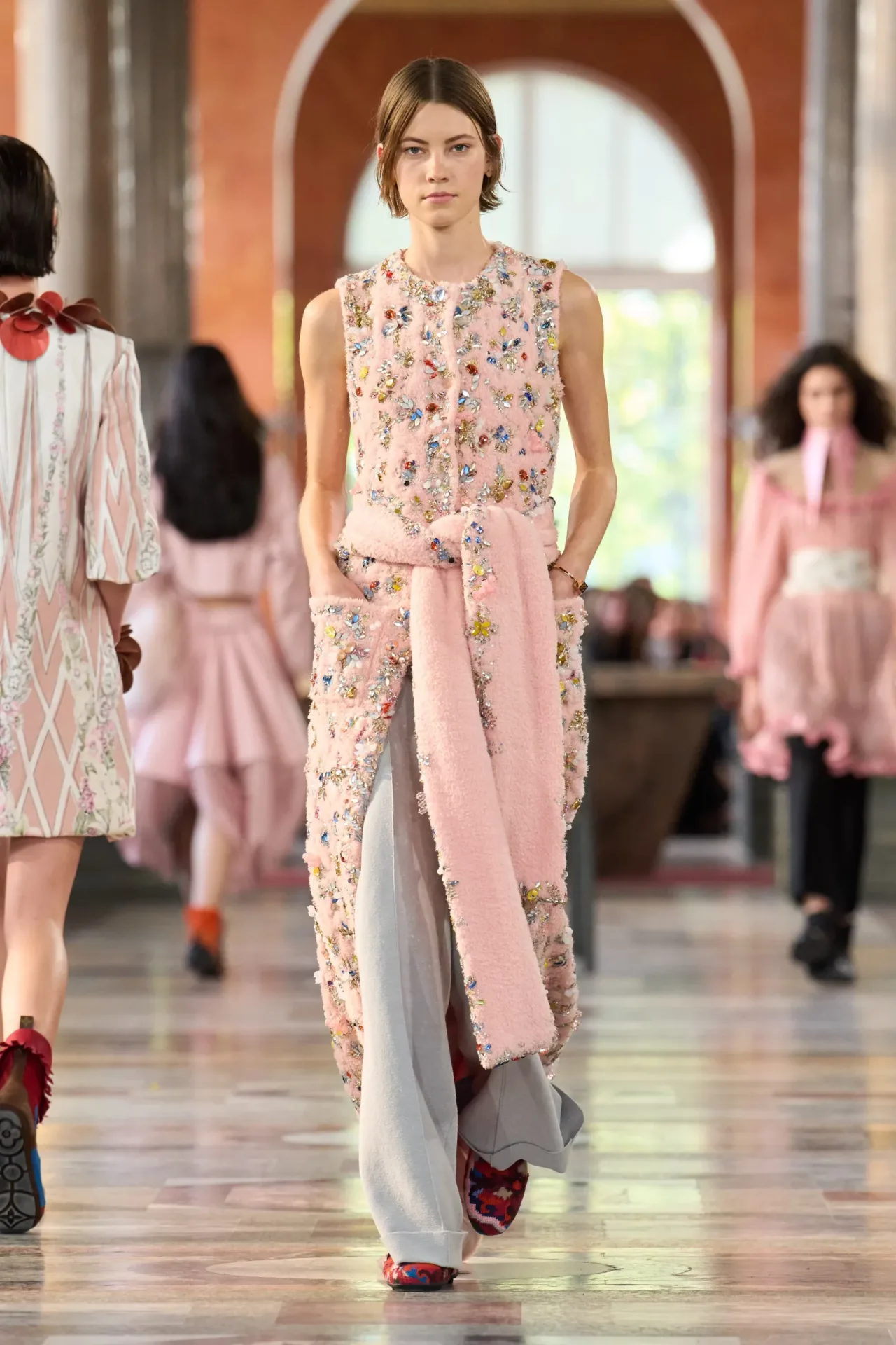 Louis Vuitton áo dáng dài