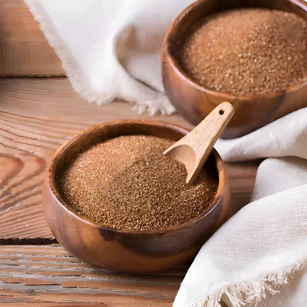 Chén đựng hạt teff.