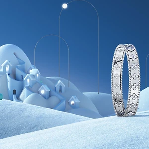 BST Perlée của Van Cleef & Arpels: Điệu nhảy hân hoan của trang sức và đồng hồ mùa lễ hội