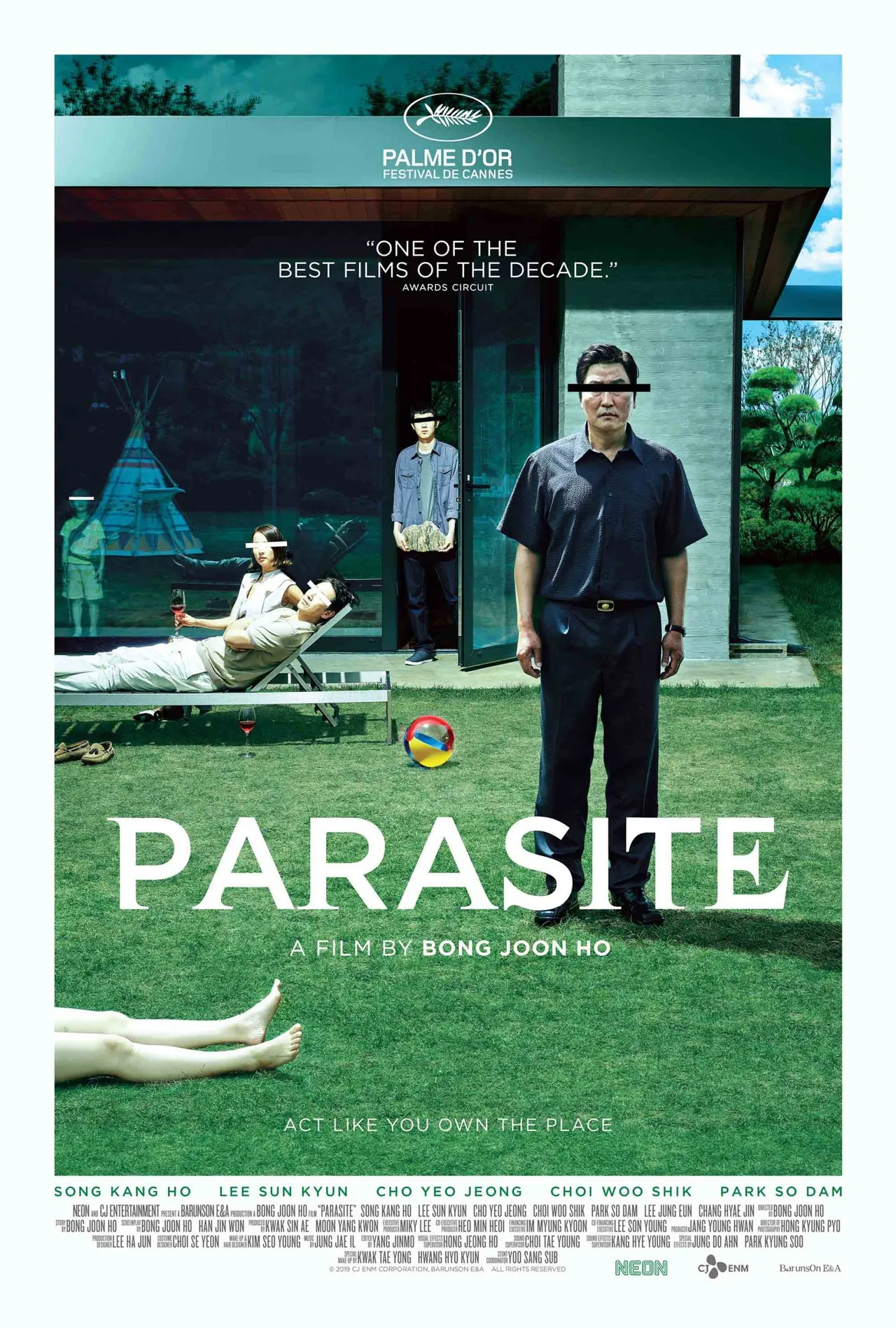 Poster Phim Điện ảnh Hàn Quốc Parasite