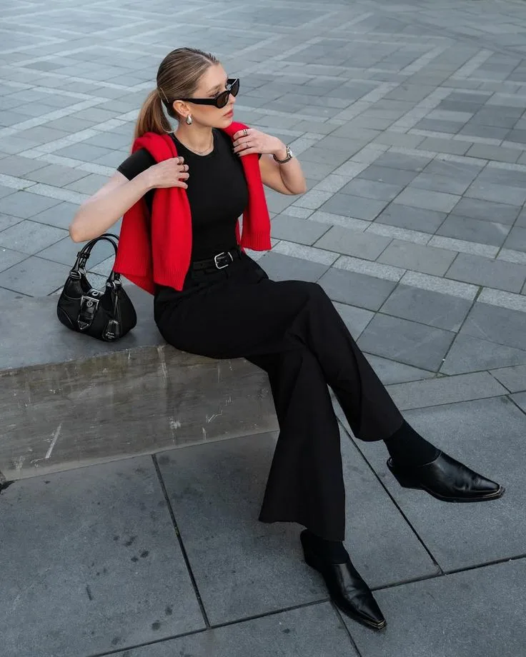 Quần tây slouchy