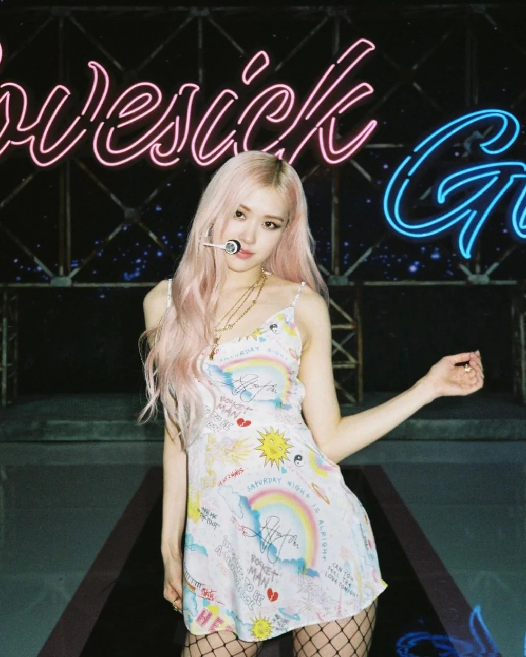 Kiểu tóc cung Khí Bảo Bình Rosé Blackpink