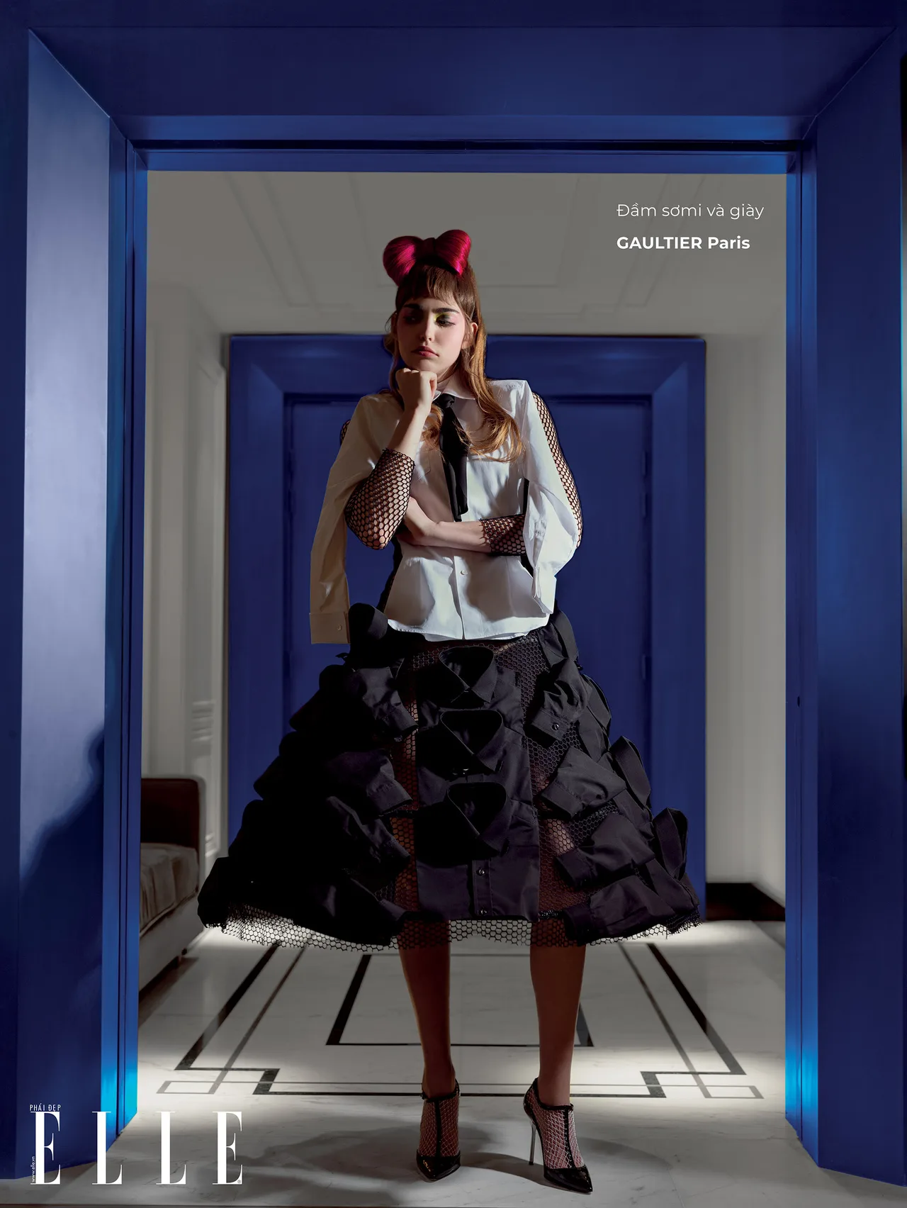 haute couture đầm somi và giày haute couture đầm somi và giày