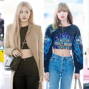 những gợi ý mặc crop top đến từ blackpink