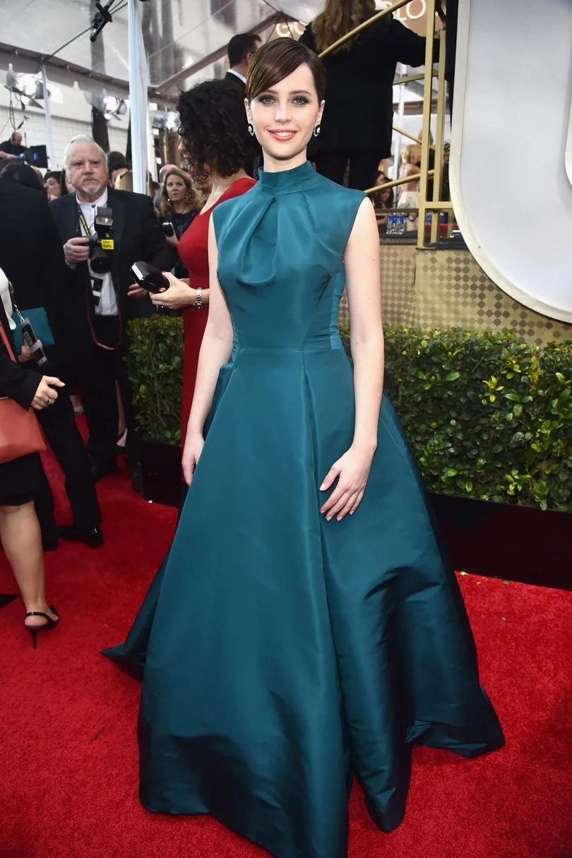 Nữ diễn viên Felicity Jones trong phim Rogue One.