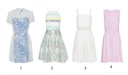1.French Connection 2.Coast 3.Karen Millen 4.French Connection